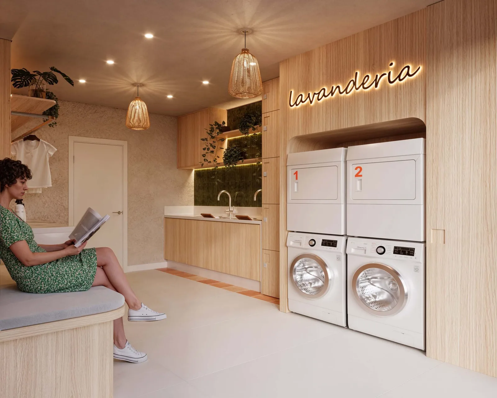 Boho — 208 lavanderia