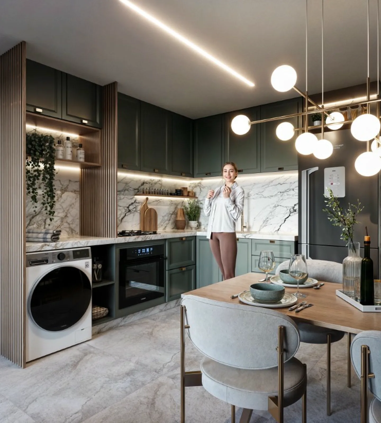 Chateau Du Park — Cozinha