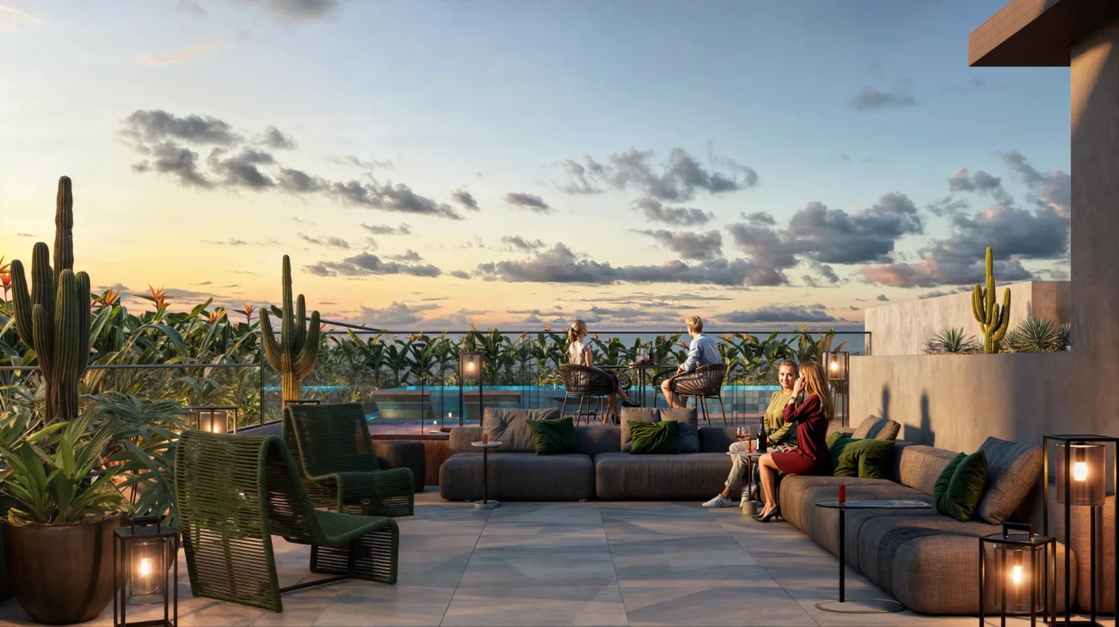 Chateau Du Park — Terraço coletivo