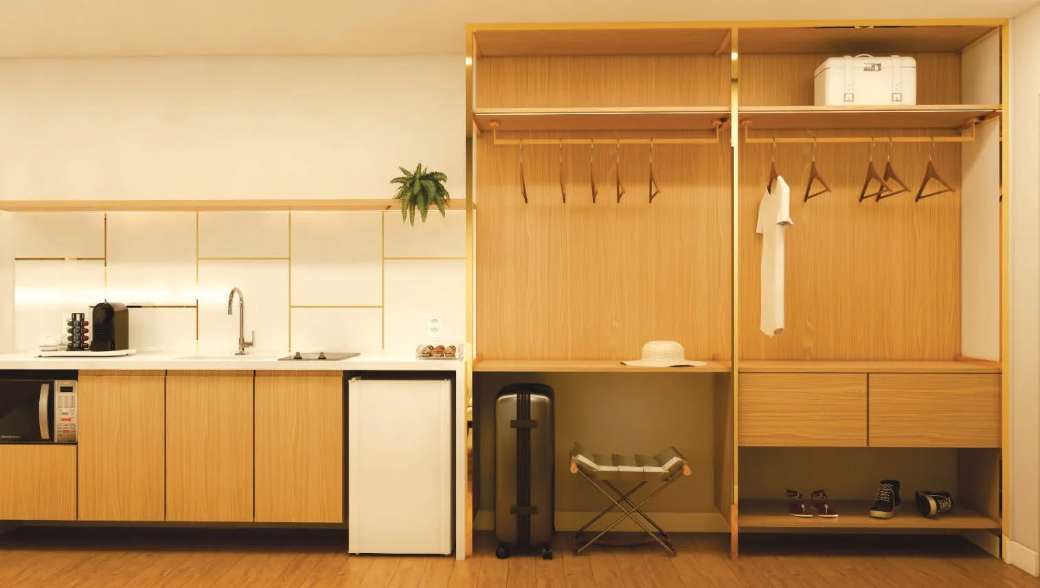 Holanda Gold Hotel Tambaú - Residencial — Living