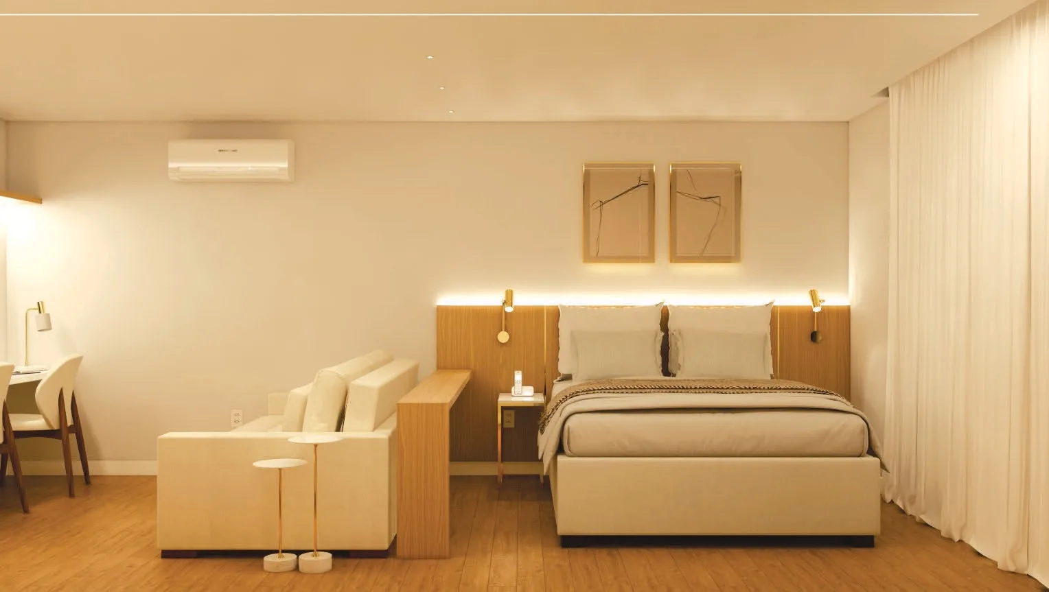 Holanda Gold Hotel Tambaú - Residencial — Living
