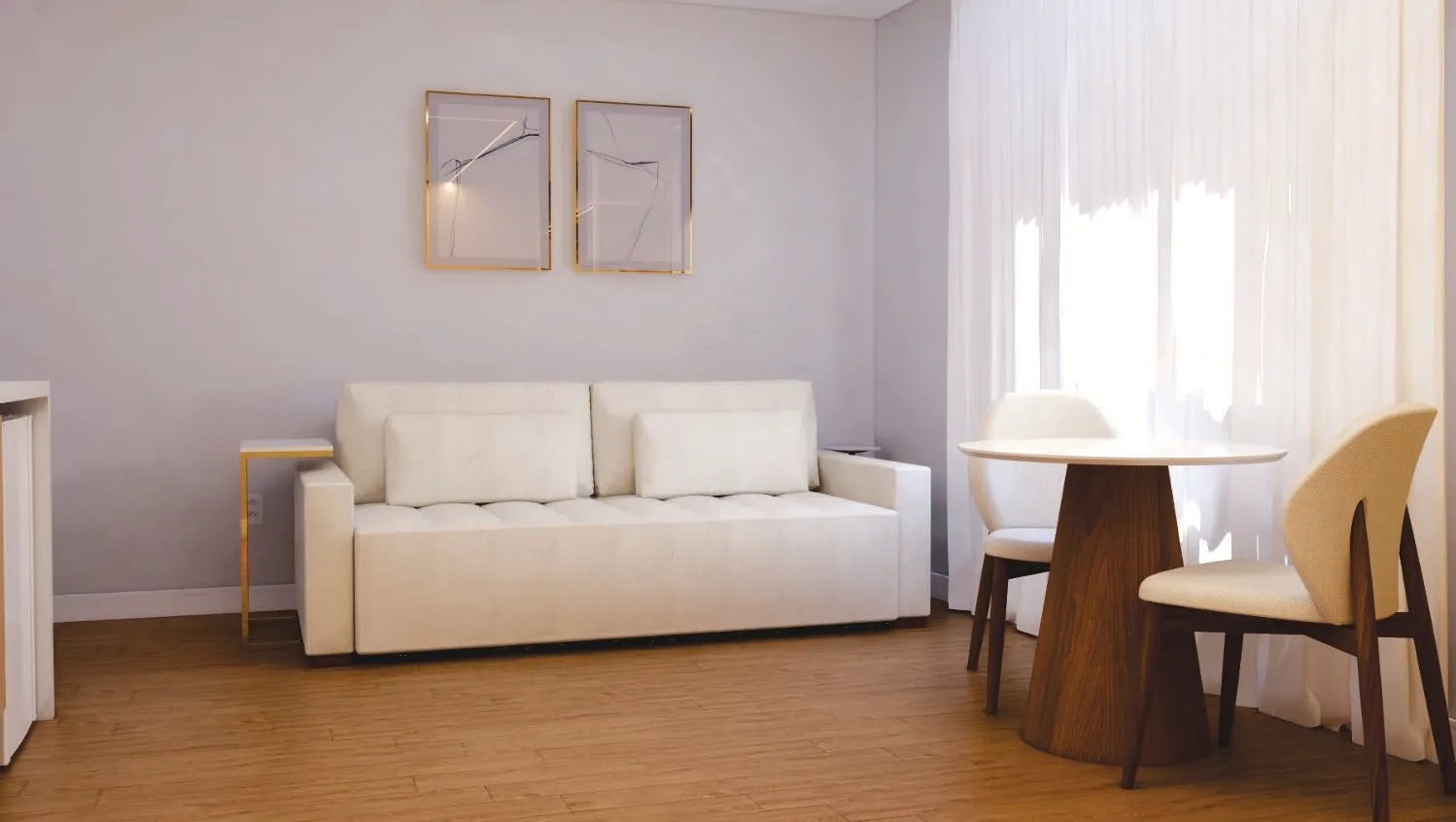 Holanda Gold Hotel Tambaú - Residencial — Living
