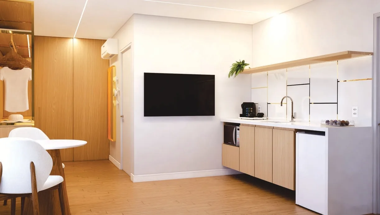 Holanda Gold Hotel Tambaú - Residencial — Living