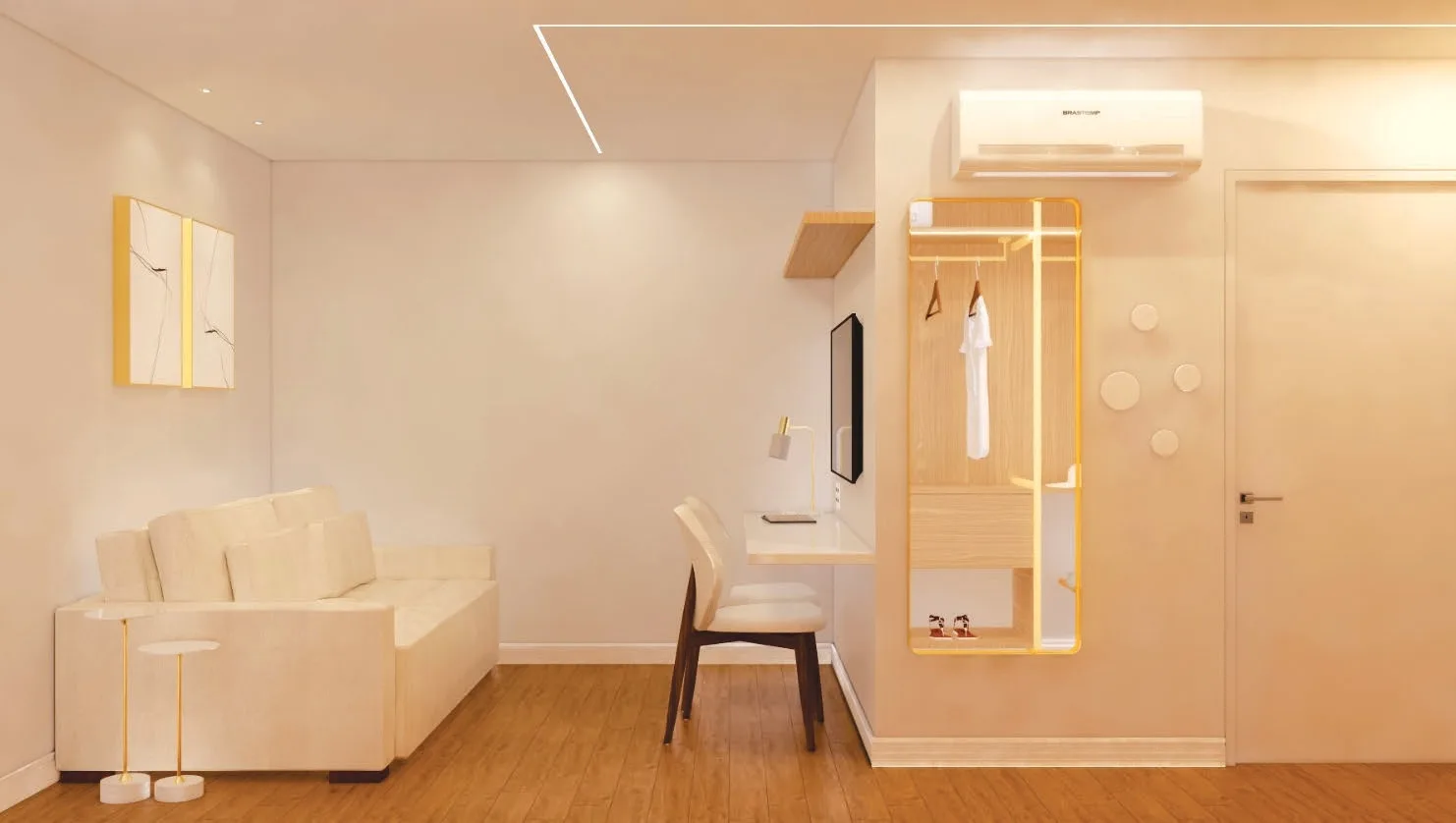 Holanda Gold Hotel Tambaú - Residencial — Living
