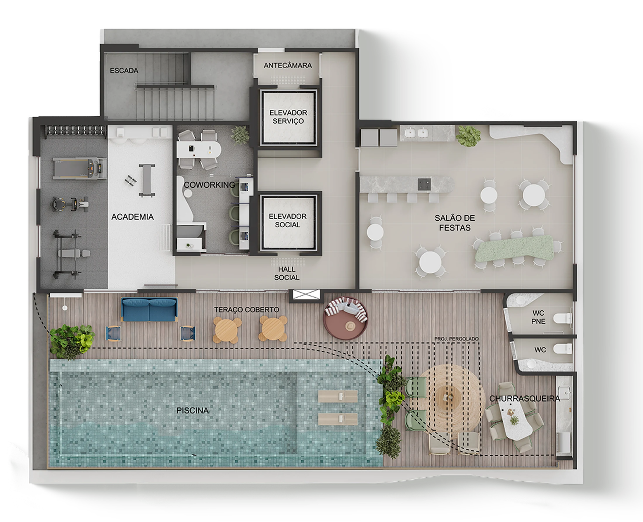 Pavimento rooftop