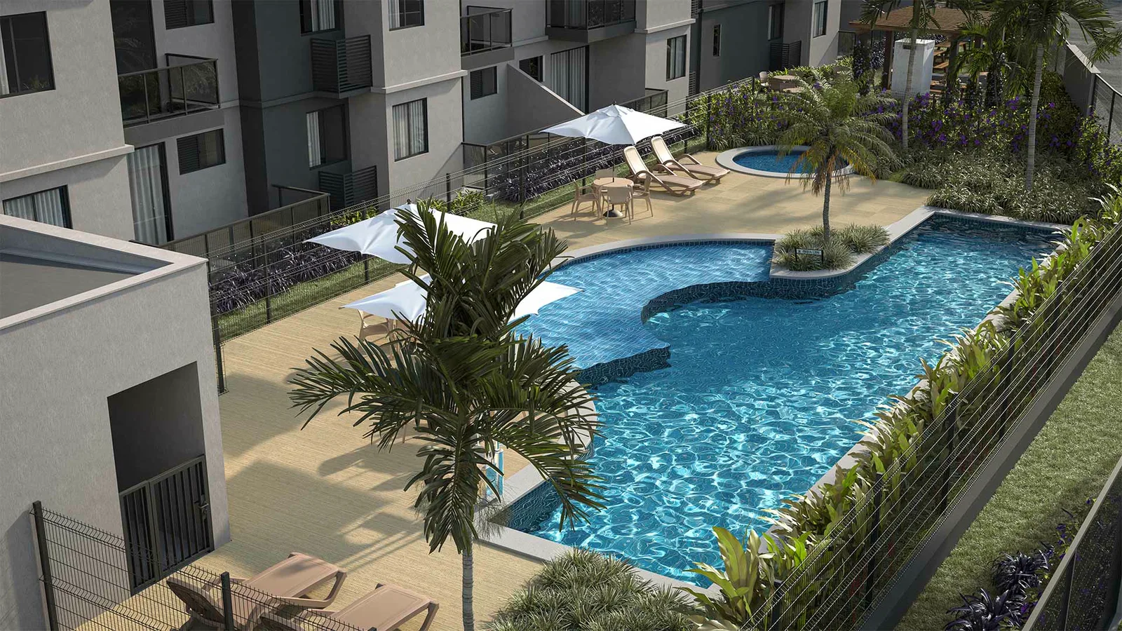 Pátio Horí — Piscina