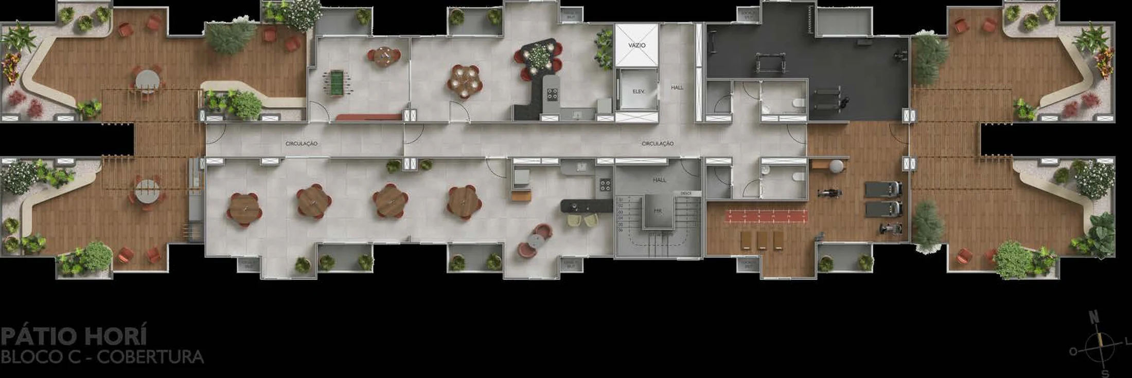 Pavimento rooftop c