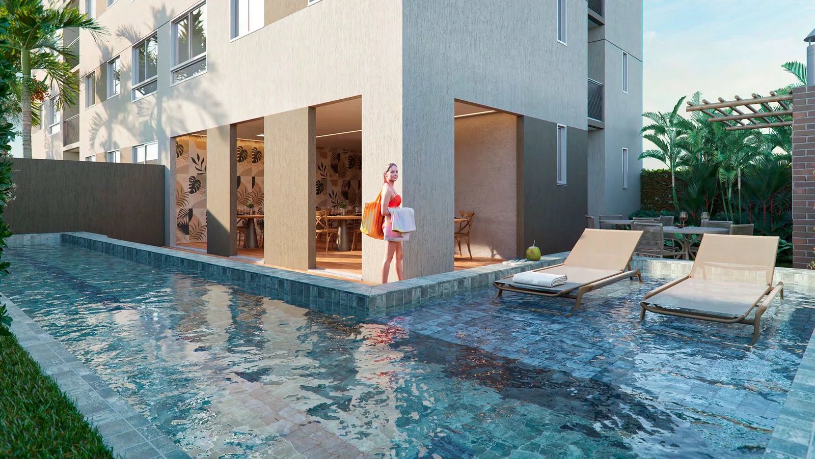 Fonte Casa Caiada — 290 piscina