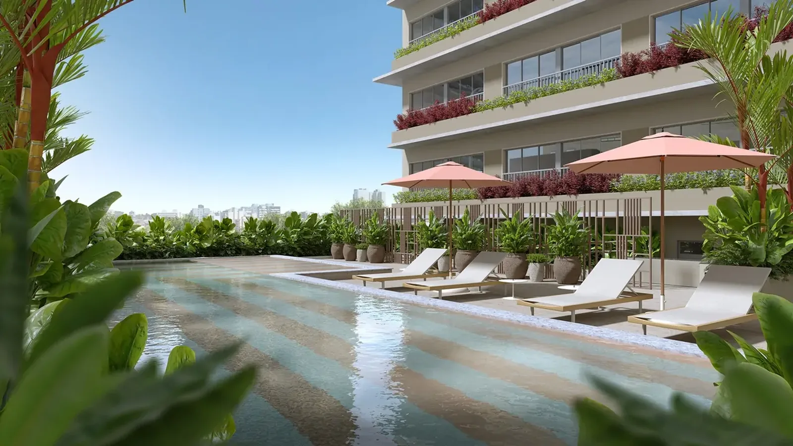 Zerbini Boutique Studios — 290 piscina