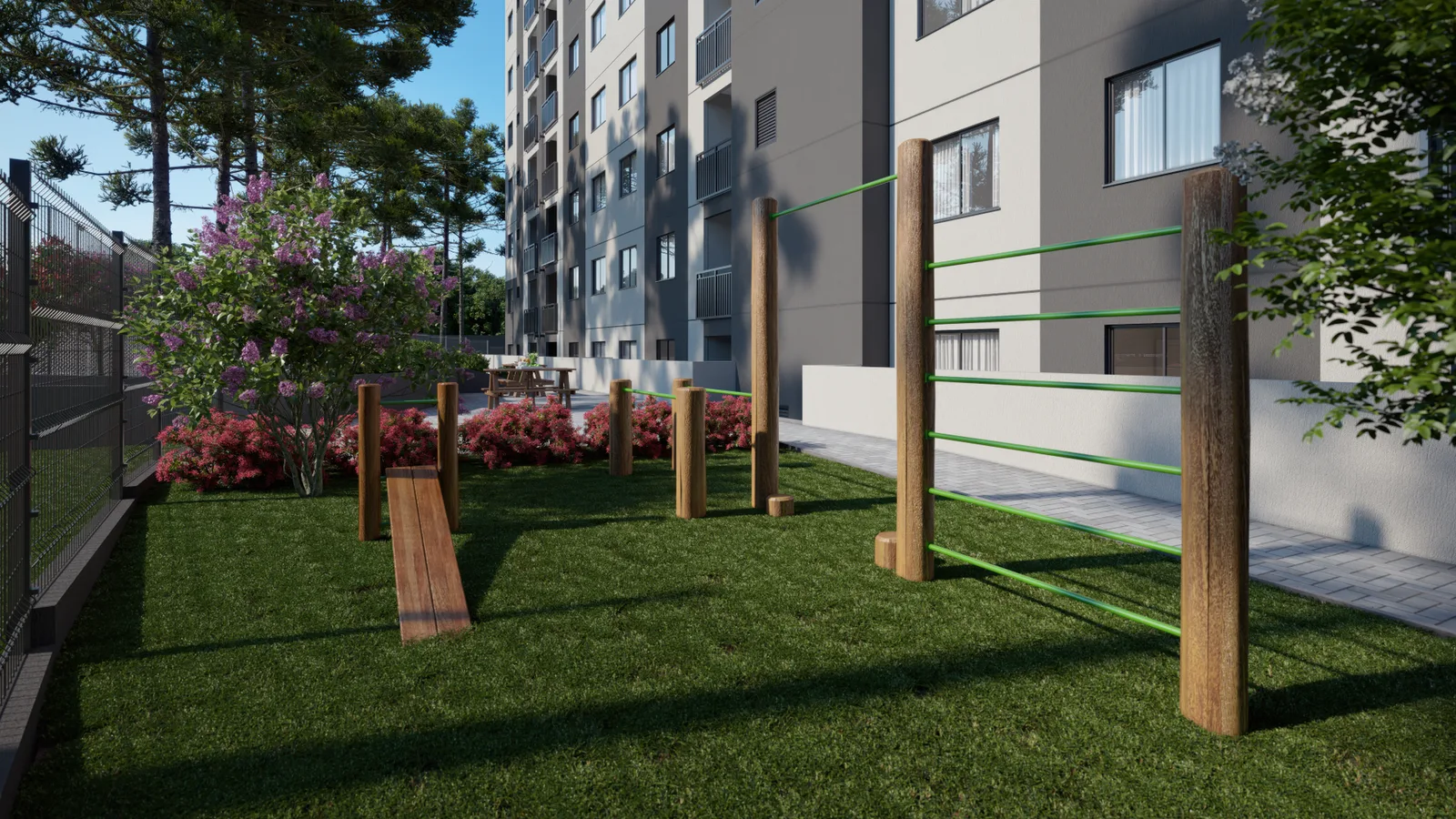 Santa Chiara — Fitness externo
