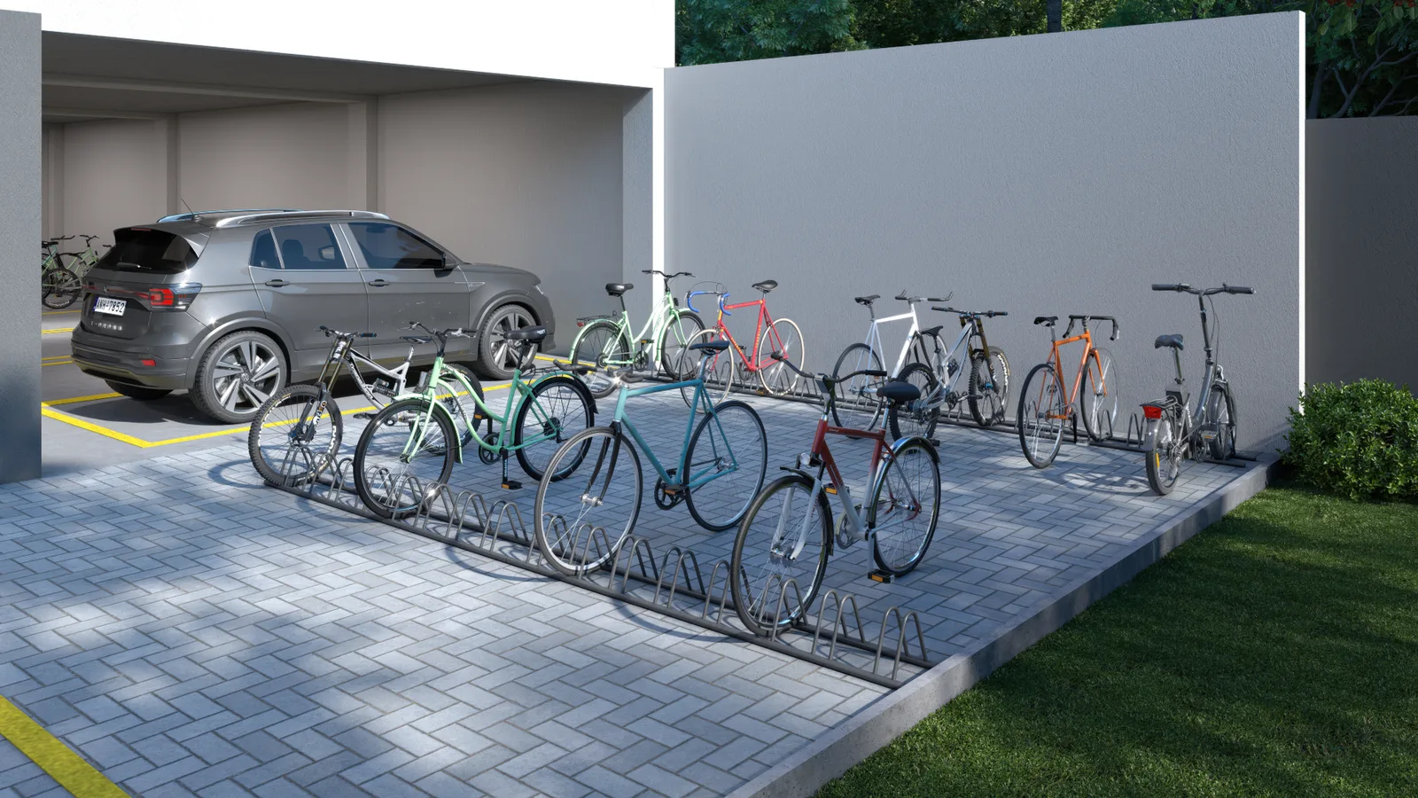 Santa Chiara — Bicicletário
