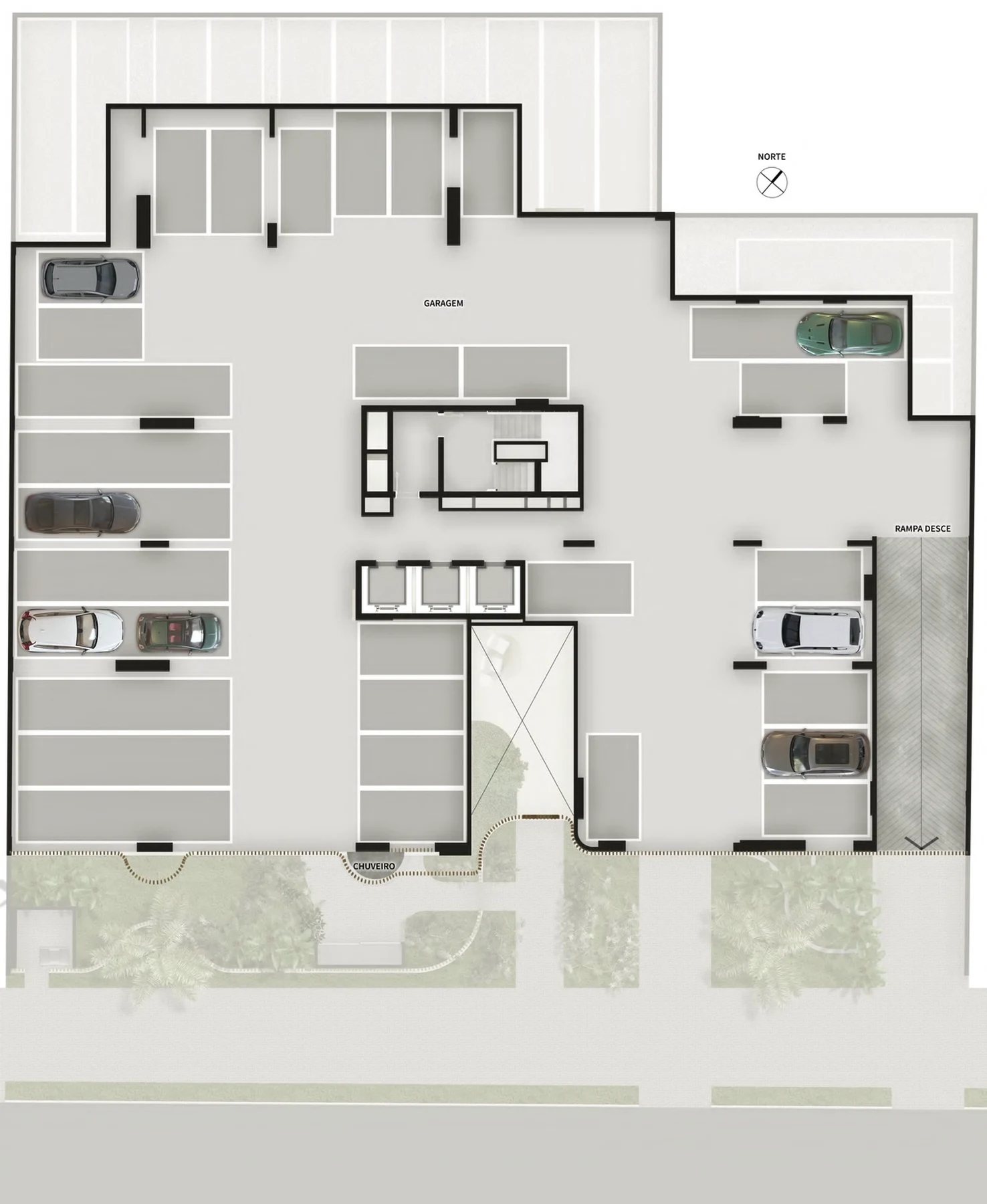 Garagem - 2° pavimento