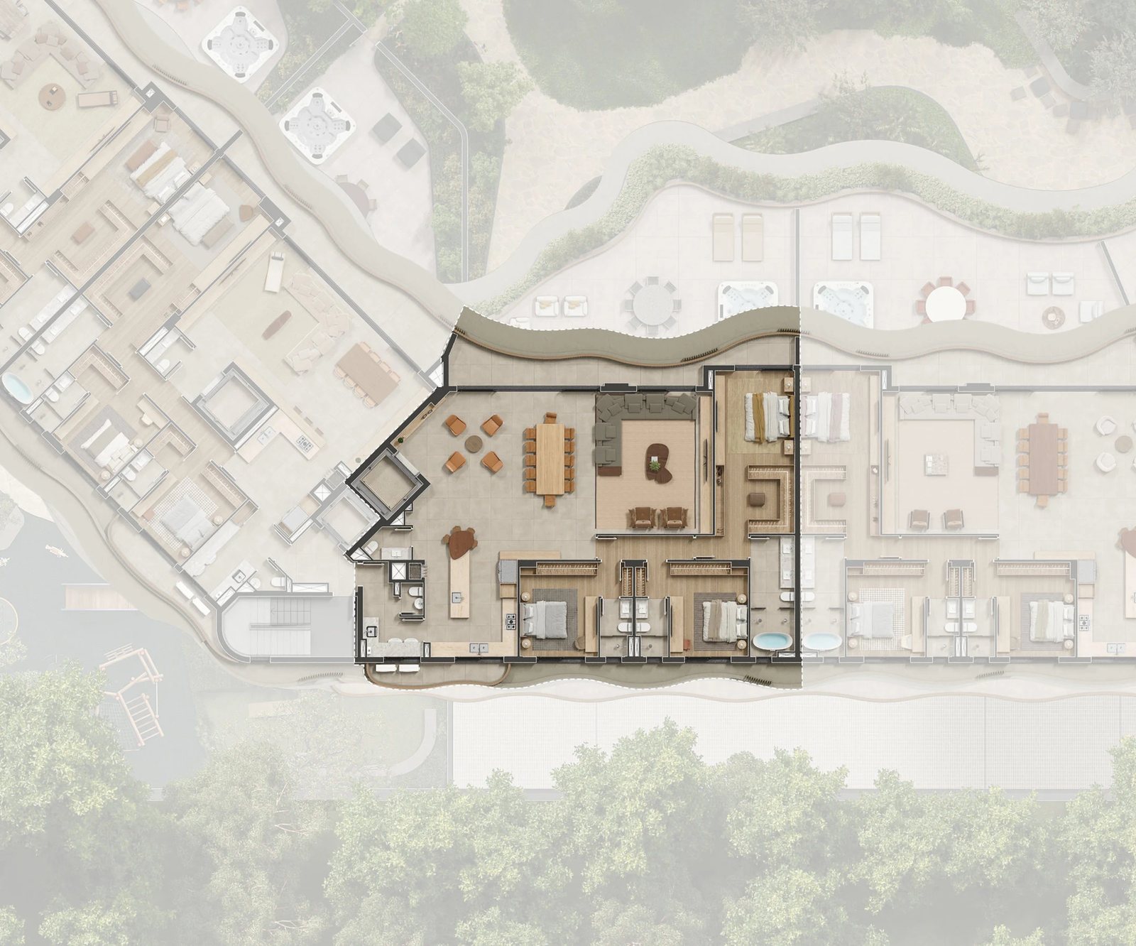 Planta 39 - 3 dorm 234,91m²