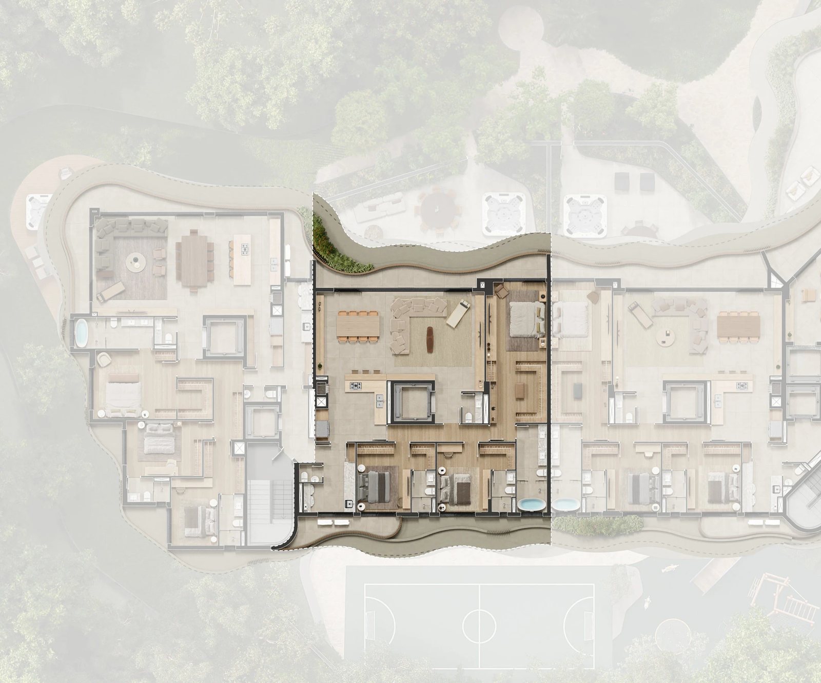 Planta 14 - 3 dorm 207,74m²