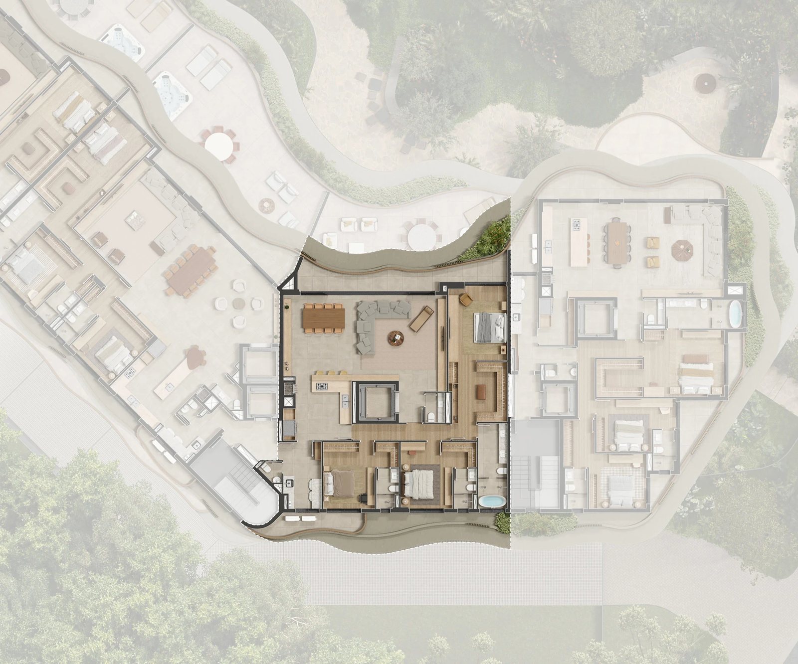 Planta 15 - 3 dorm 207,87m²