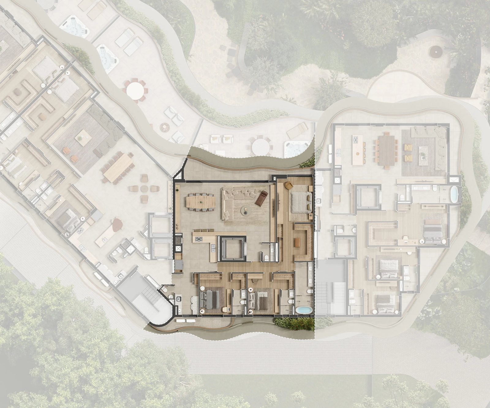 Planta 03 - 3 dorm 205,33m²