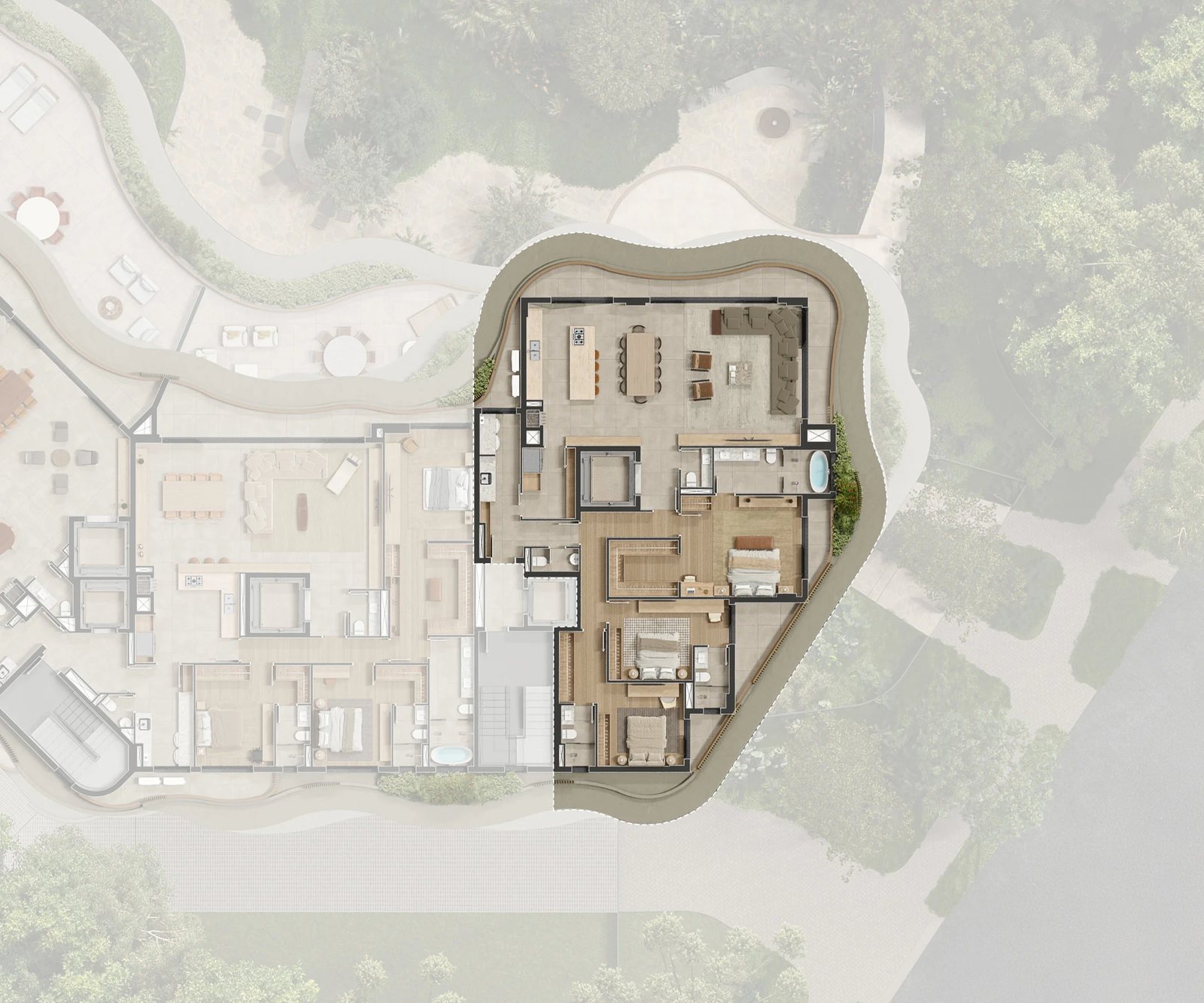 Planta 31 - 3 dorm 226,24m²