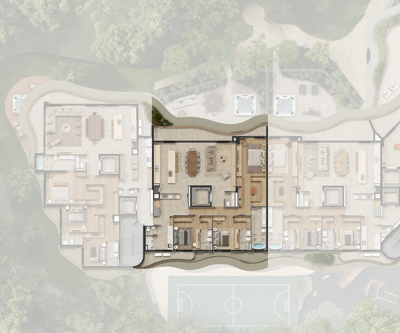 Planta 08 - 3 dorm 206,76m²
