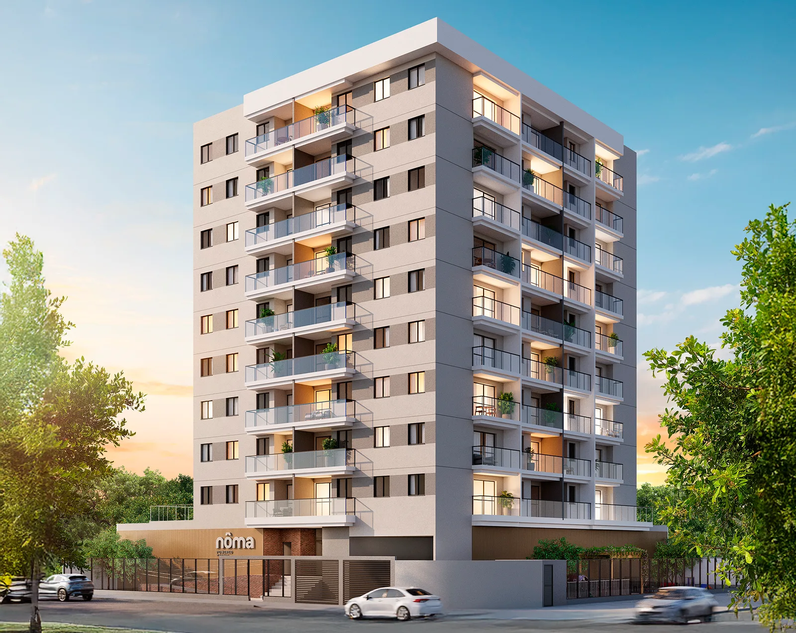 Ambientes do empreendimento · Torre Norte