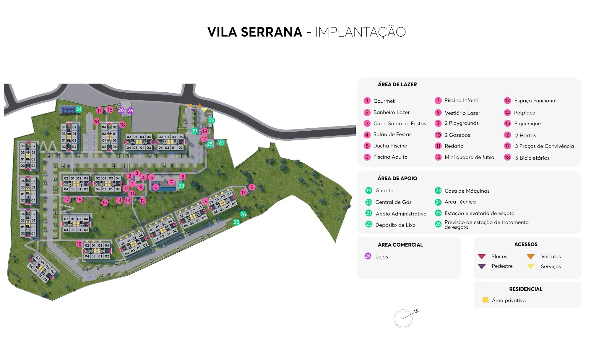 VILA SERRANA PH IMPLANTAÇÃO GERAL 13.03.2025