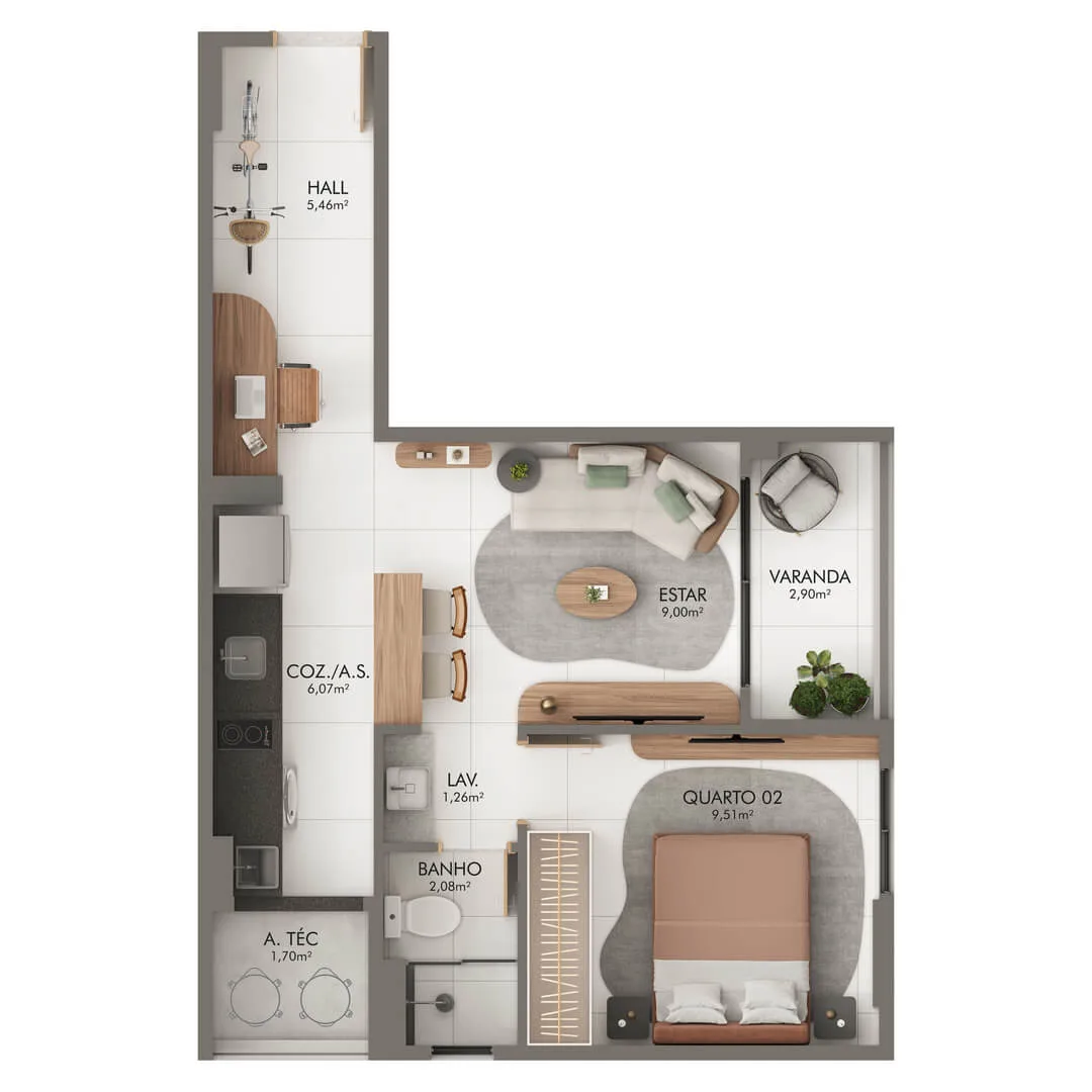 Apartamento Coluna 07