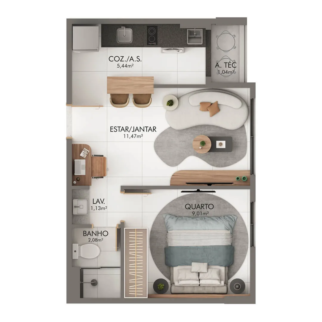 Apartamento Coluna 06