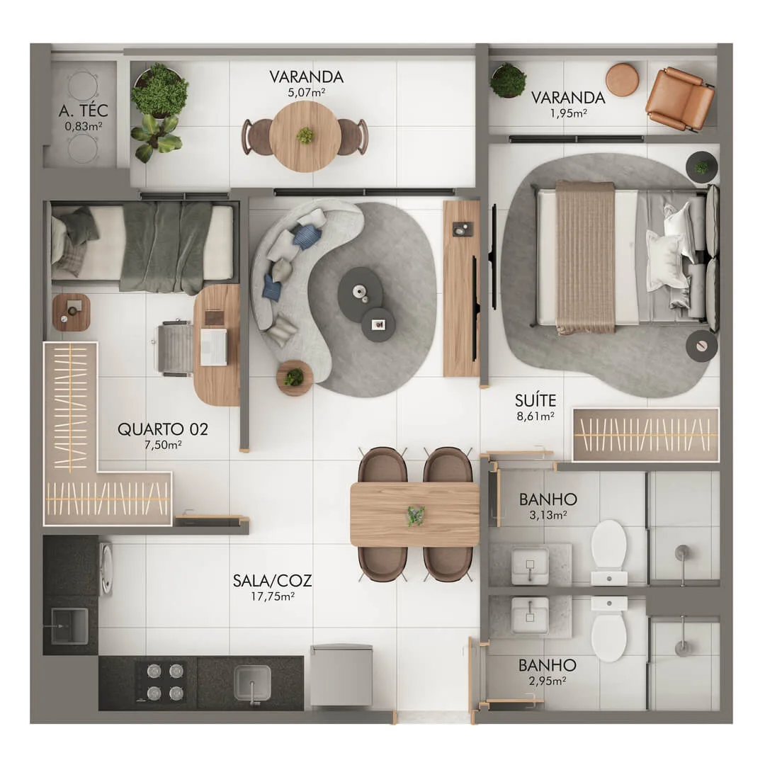 Apartamento Coluna 03