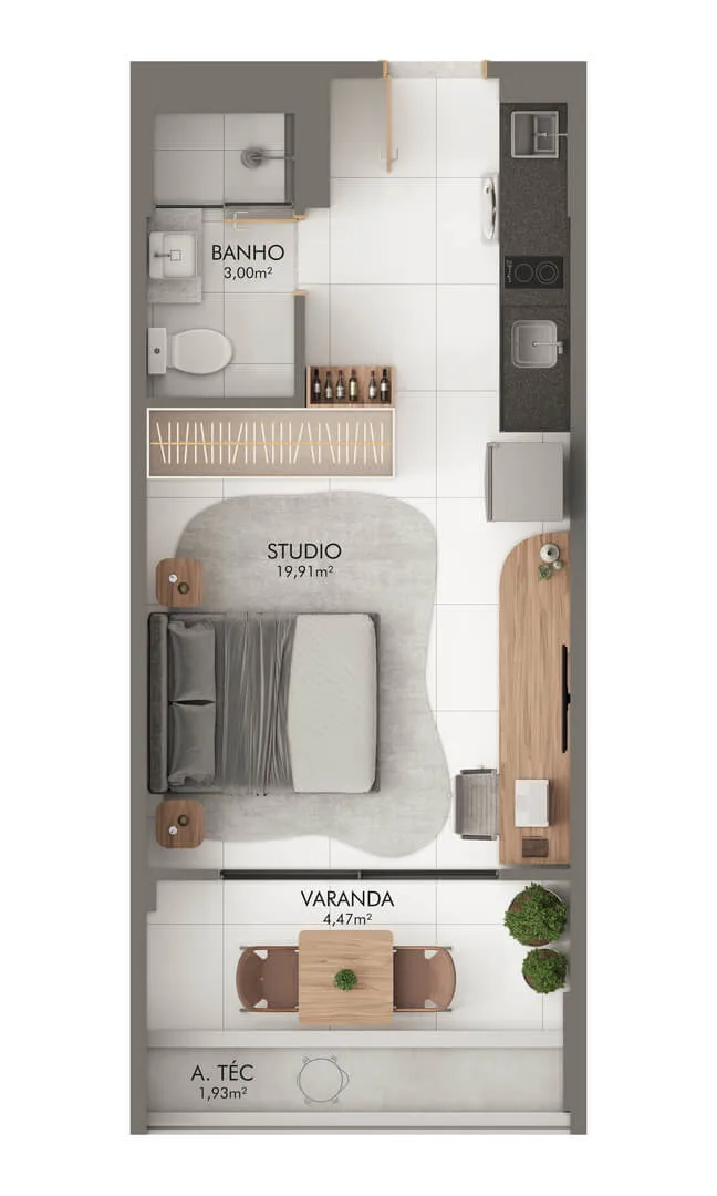 Apartamento Coluna 08