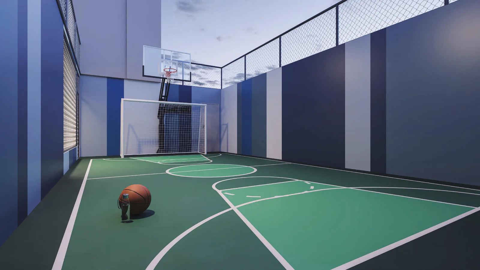 Quadra recreativa