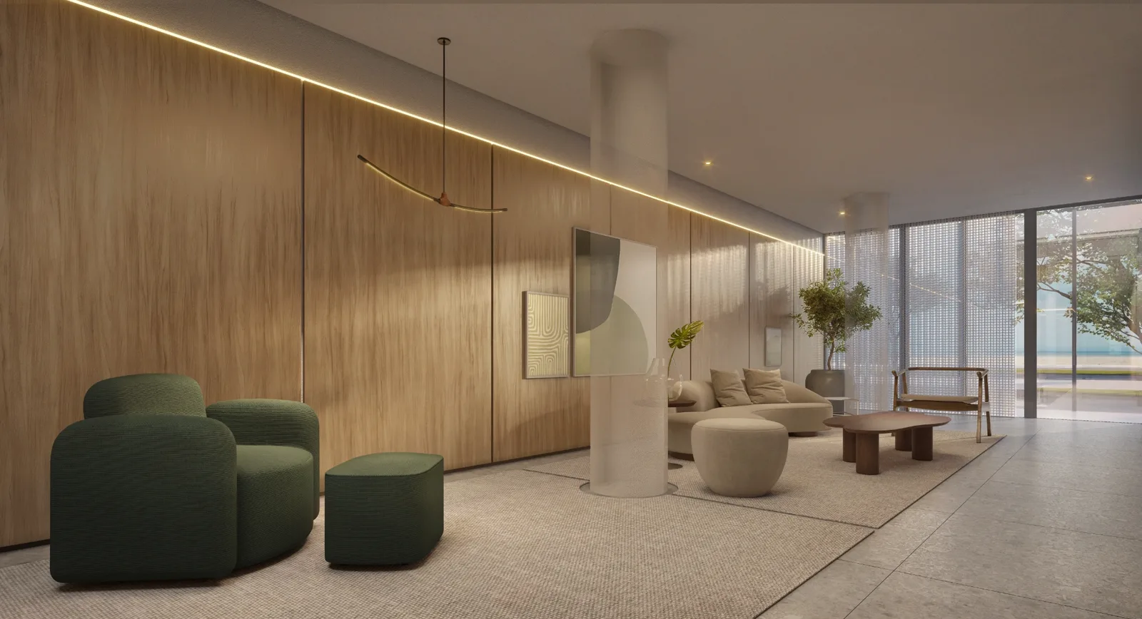 Lobby ocean