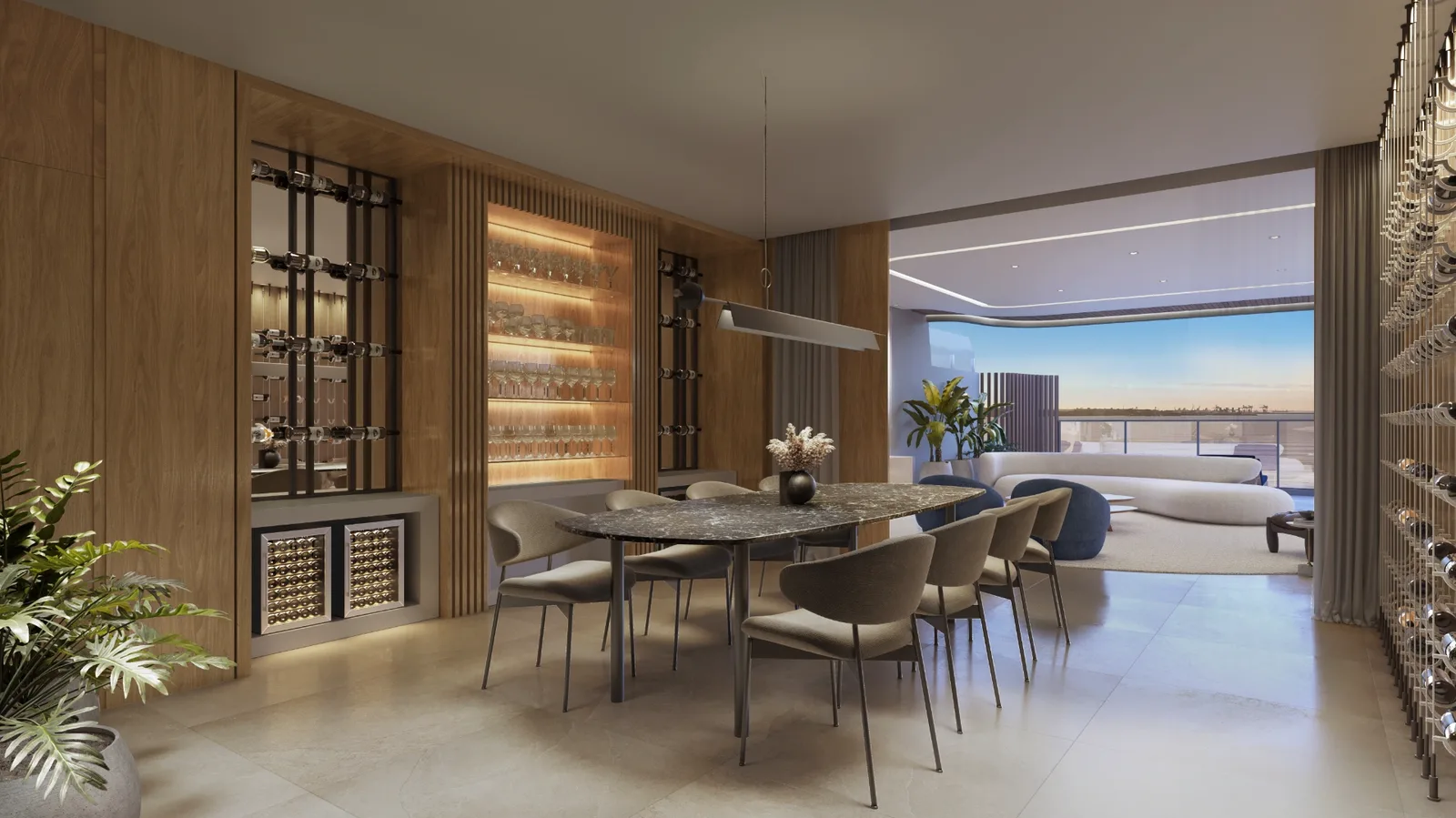 Wine lounge