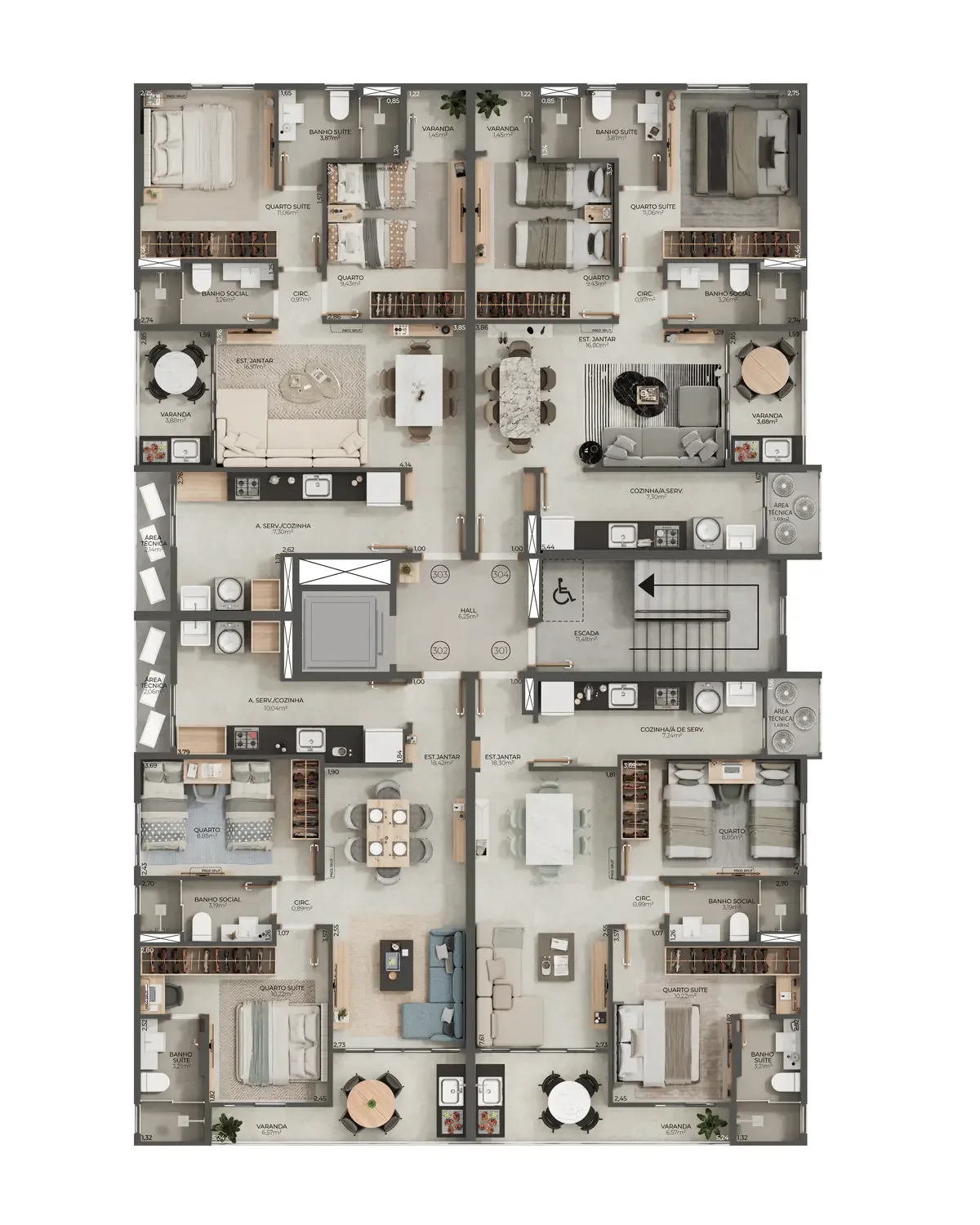 Planta do empreendimento