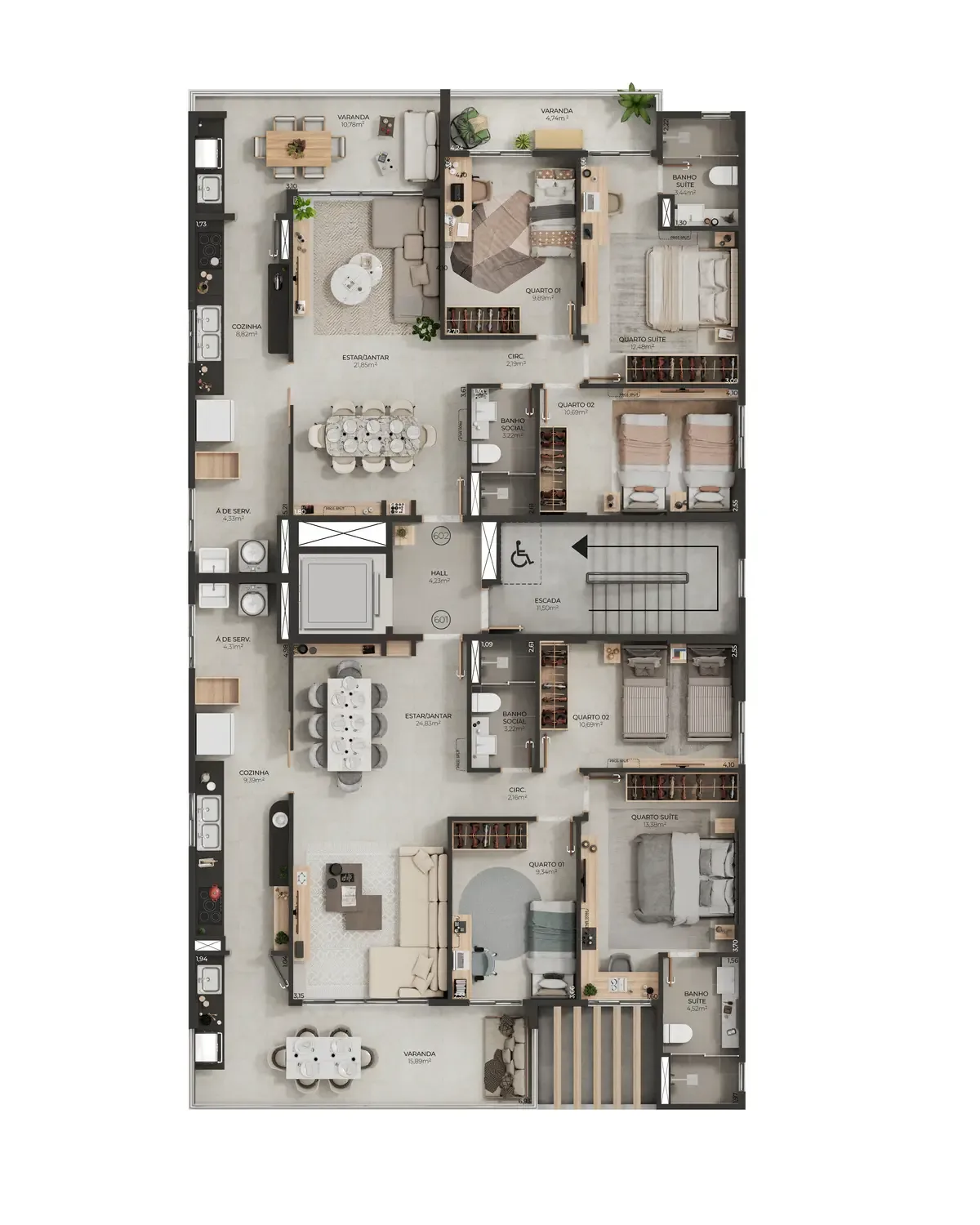 Planta do empreendimento