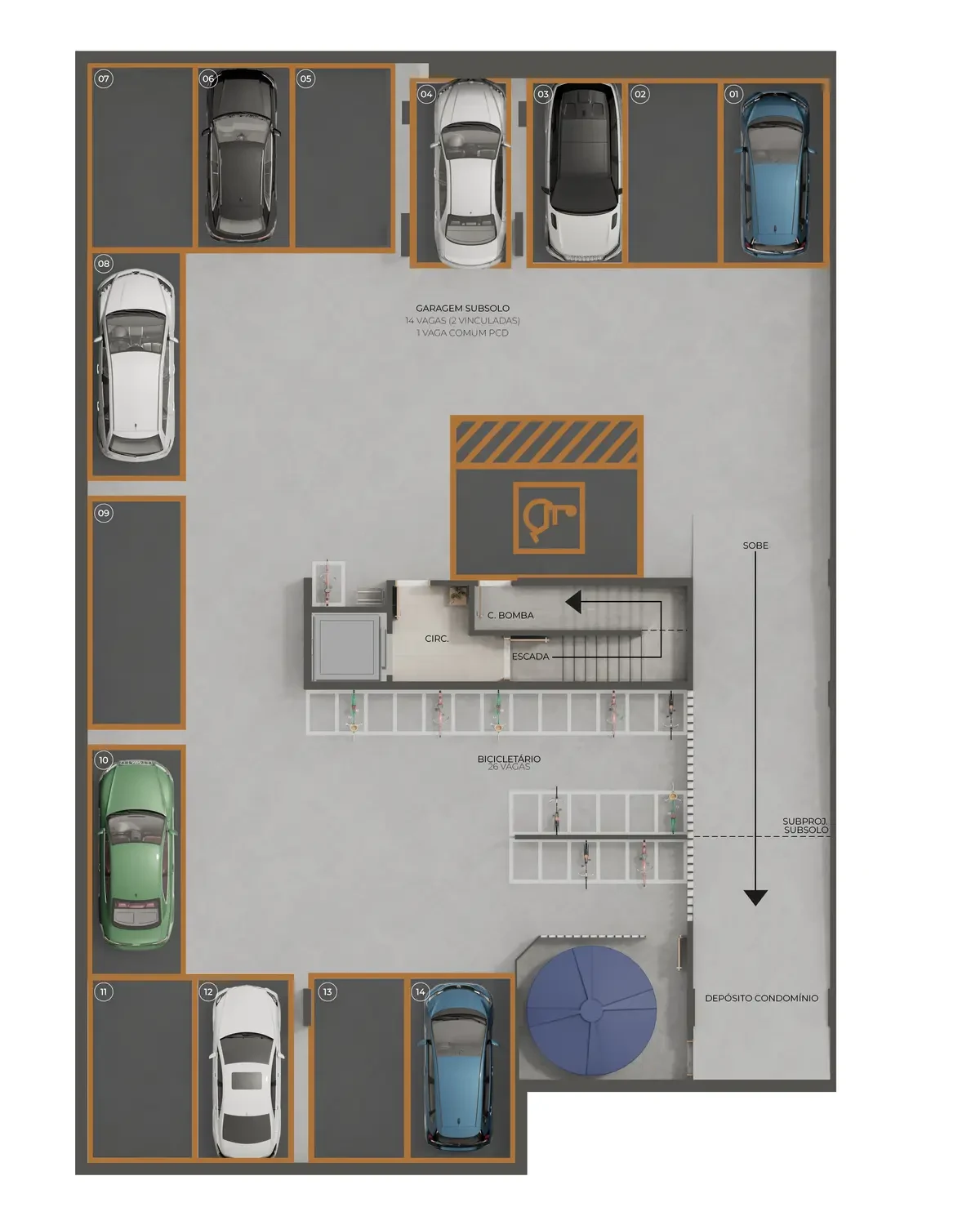 Planta do empreendimento