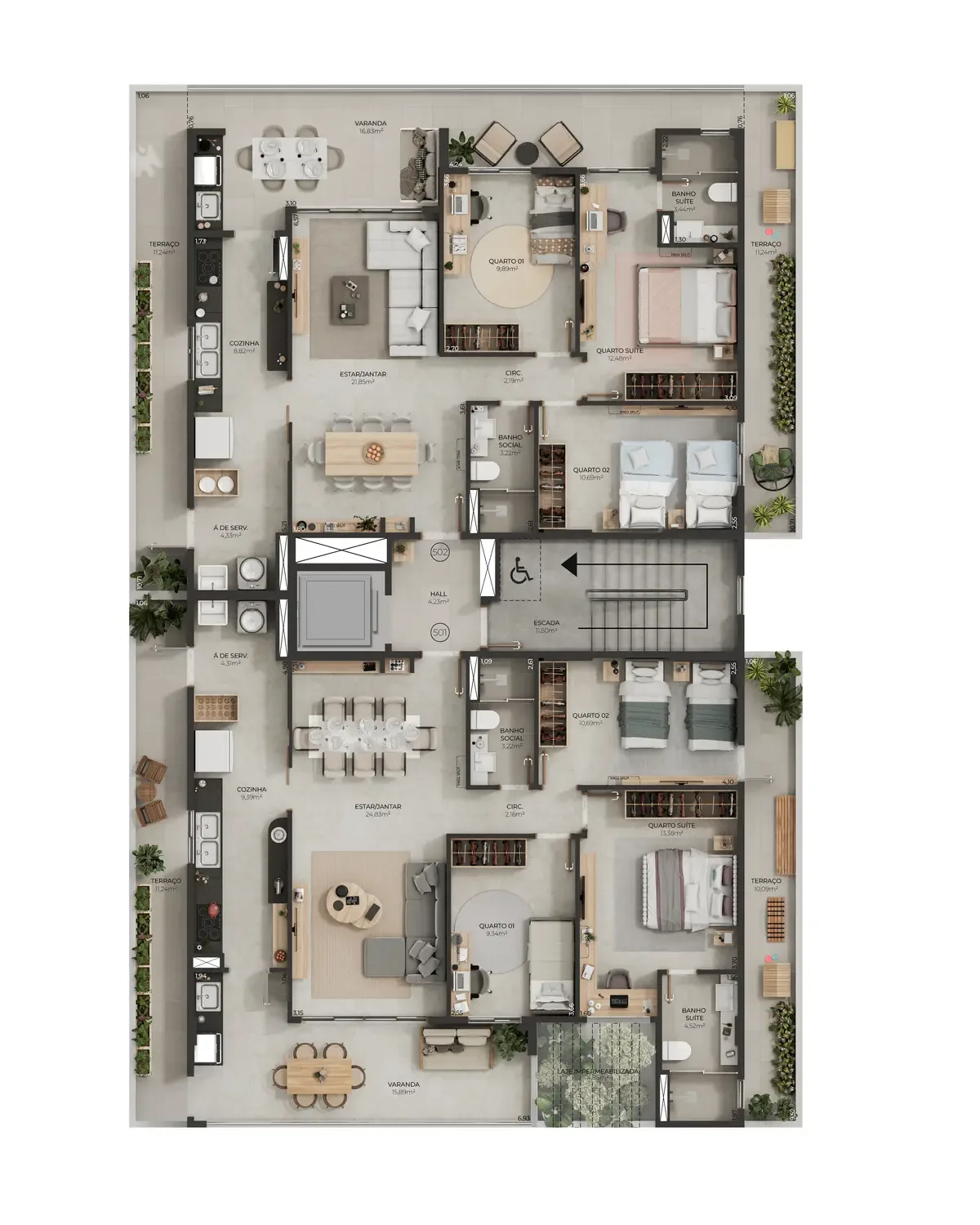 Planta do empreendimento