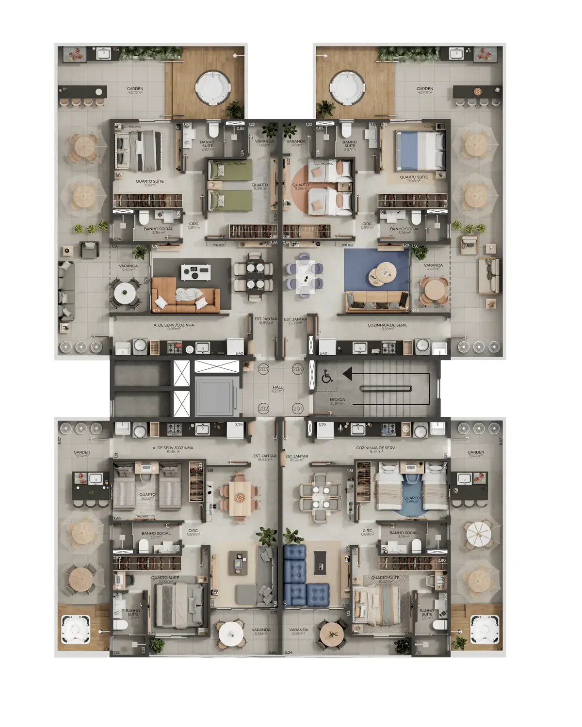 Planta do empreendimento