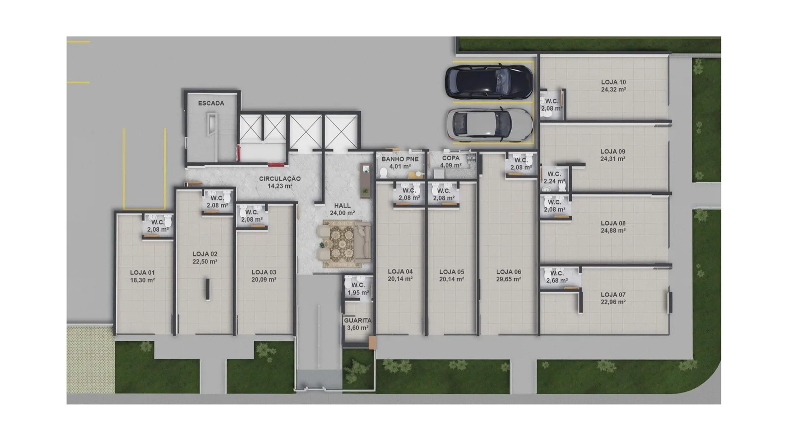 Planta do empreendimento