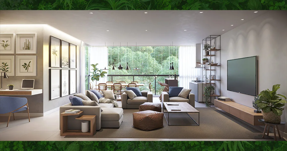 Apartamento com Opção de Sala Ampliada e 3 Suítes