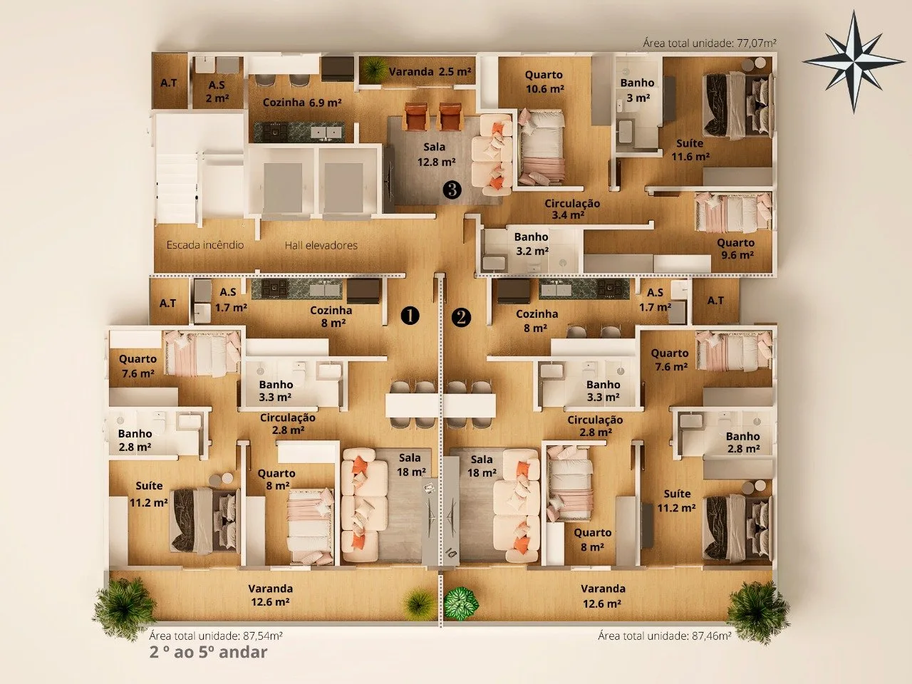 Planta do empreendimento