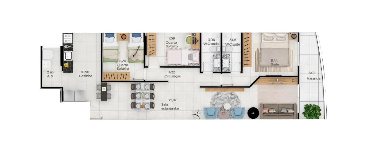 Planta do empreendimento