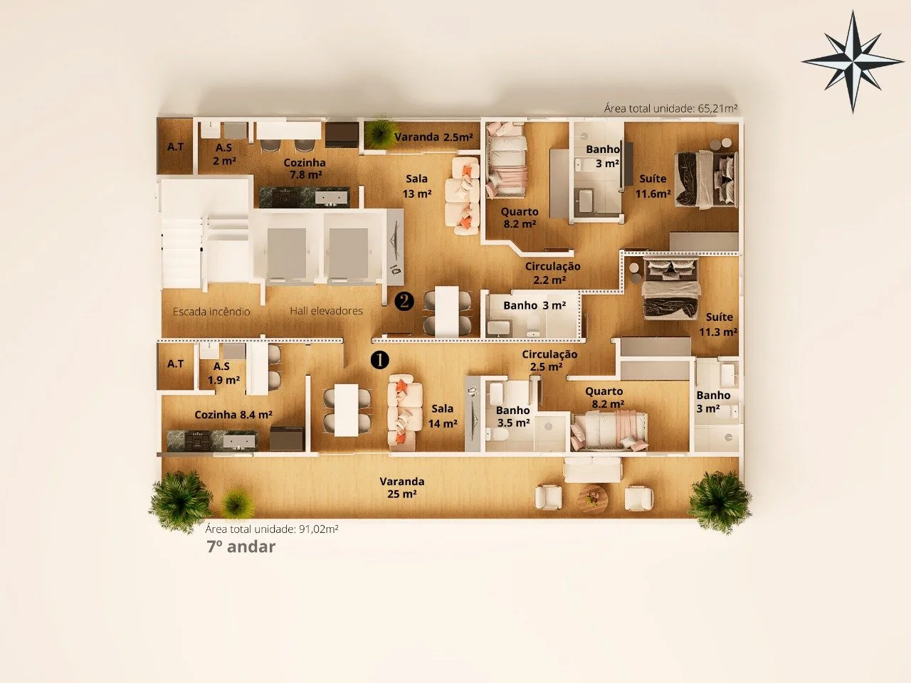 Planta do empreendimento