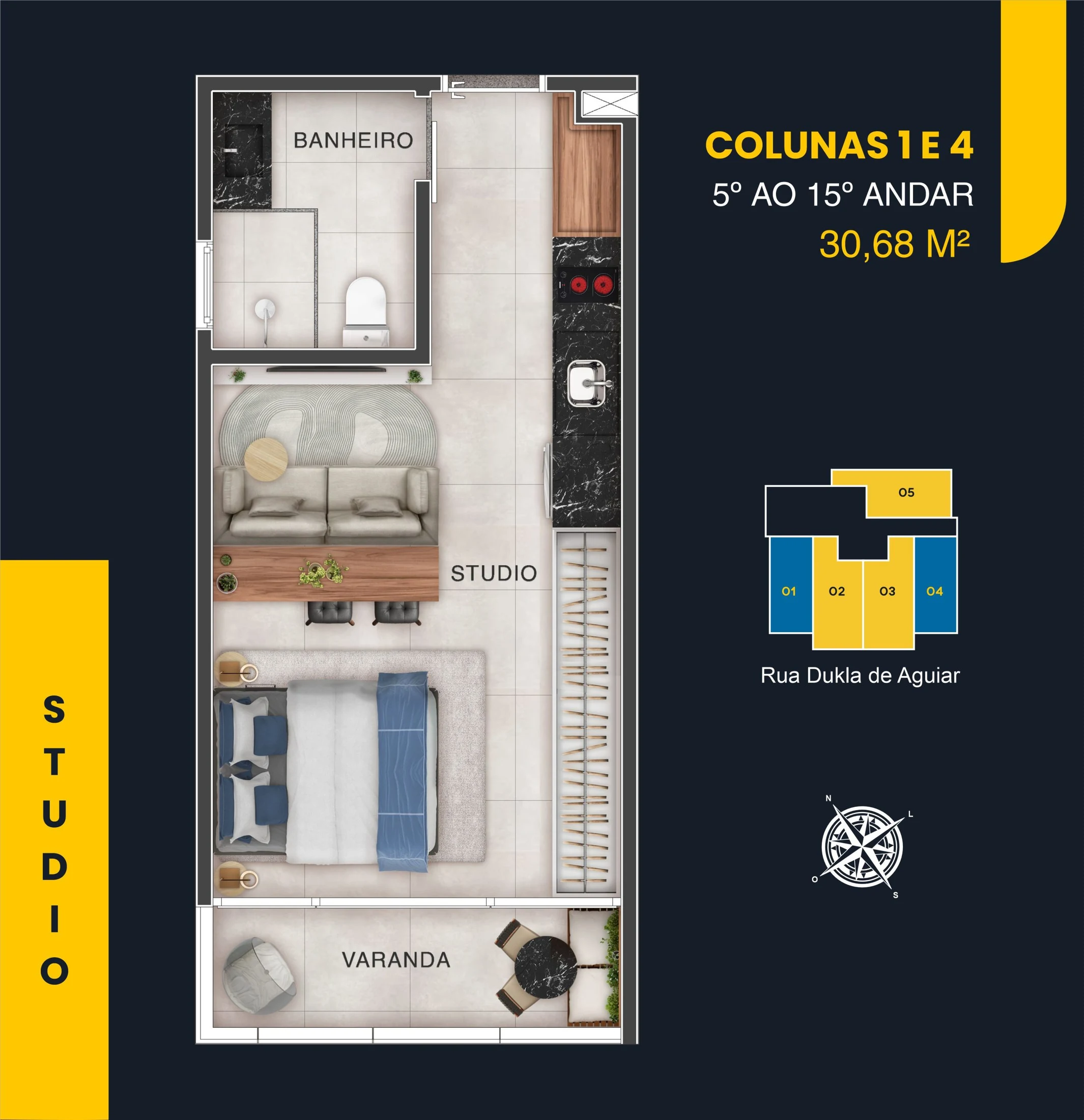 CANAL CANALONE PLANTA 01E04 5AO15ANDAR