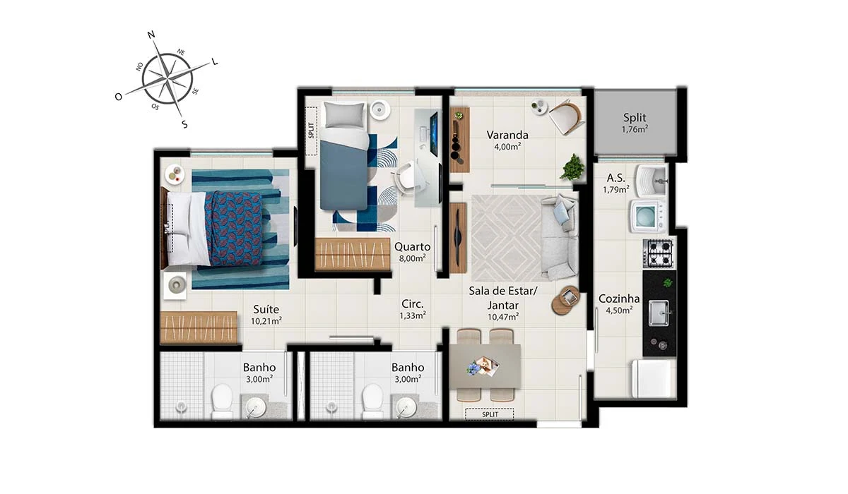 planta praia boulevard 5
