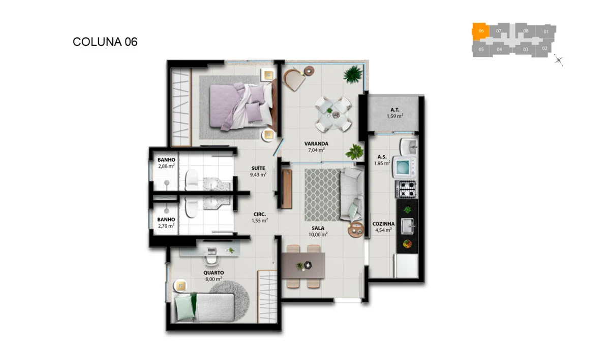 planta brisa boulevard 6
