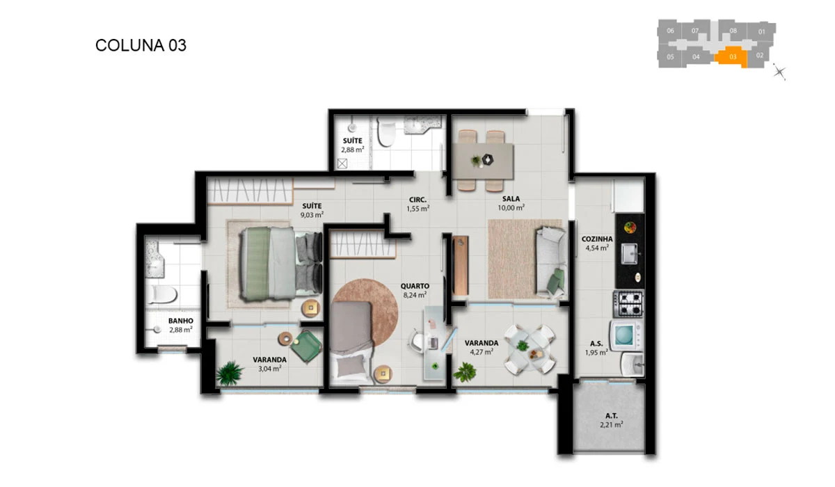 planta brisa boulevard 3