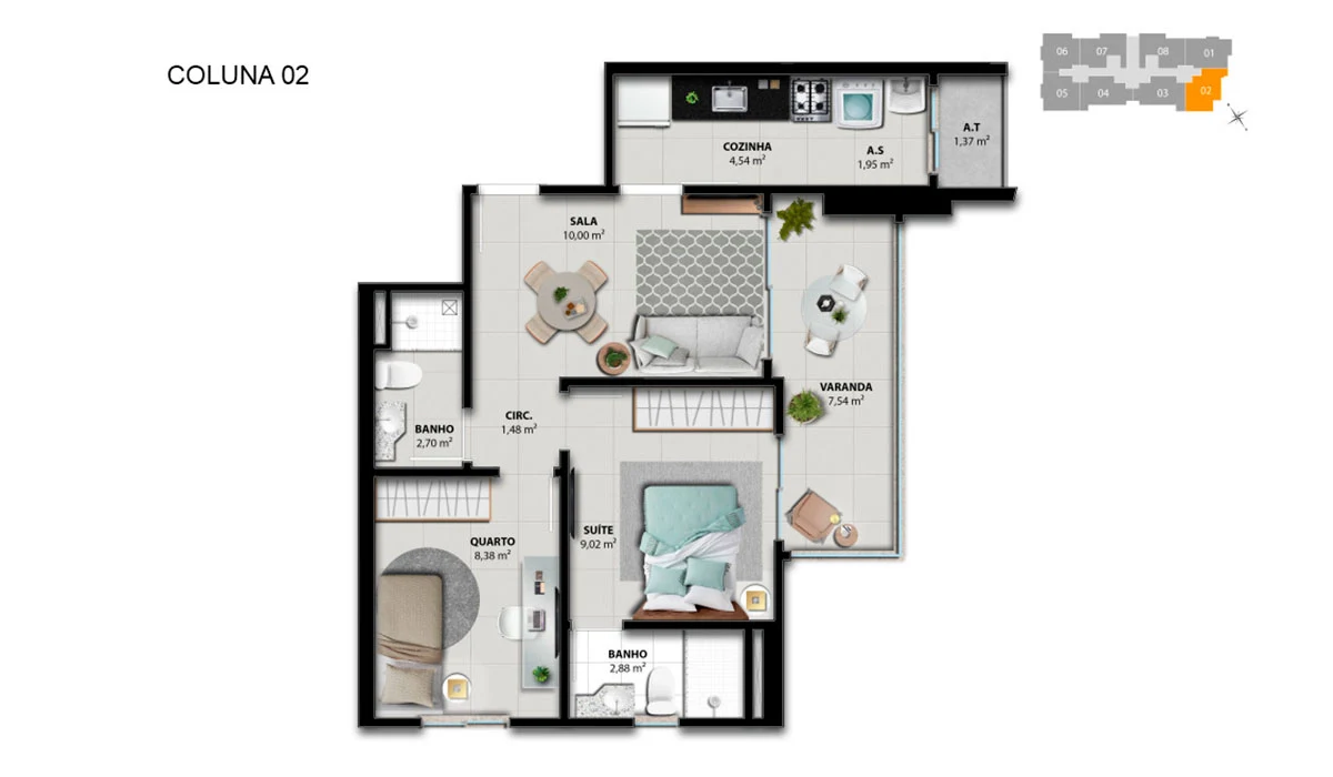 planta brisa boulevard 2