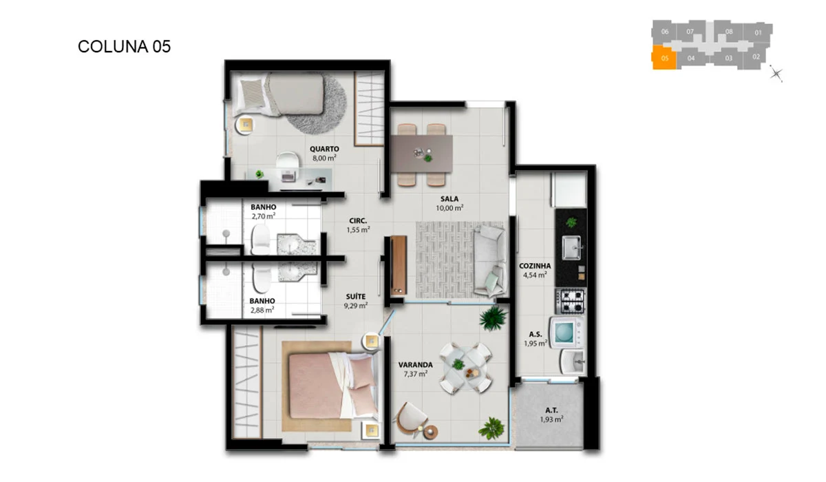 planta brisa boulevard 5