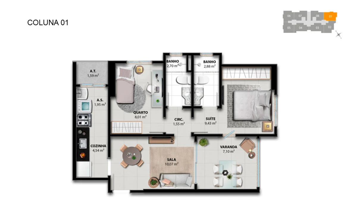 planta brisa boulevard 1