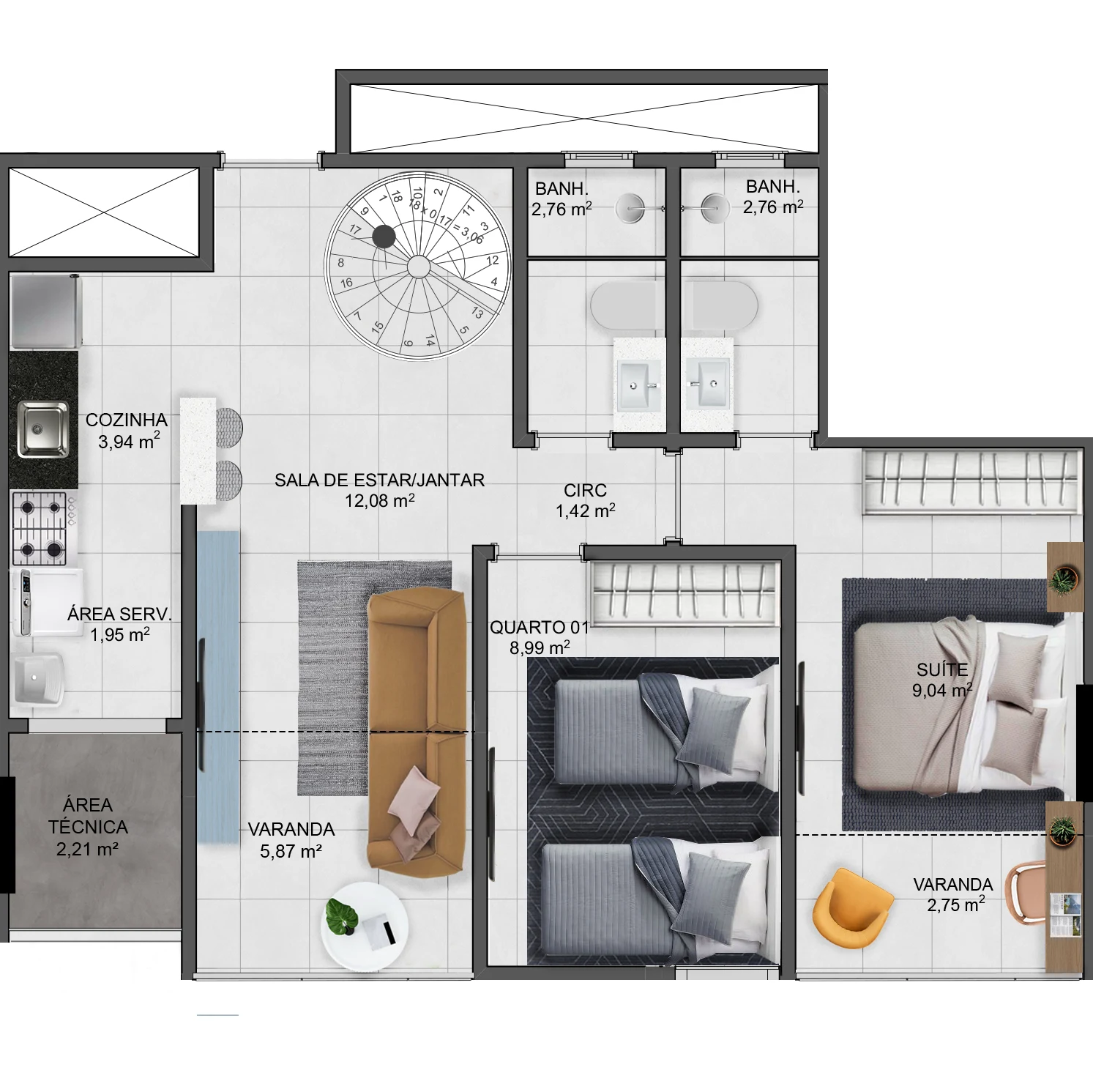 AP. 7 DUPLEX