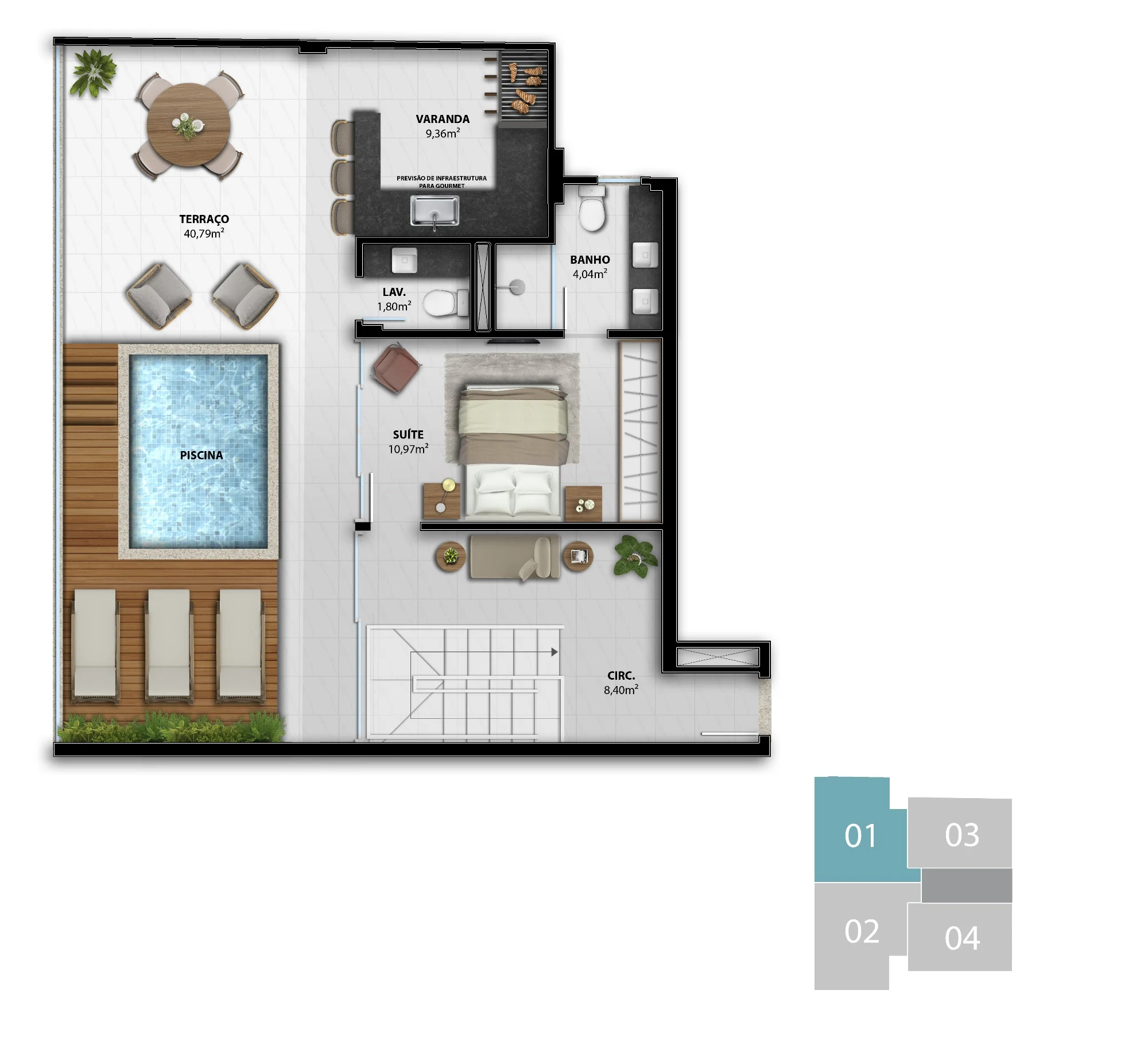 DUPLEX 1-B